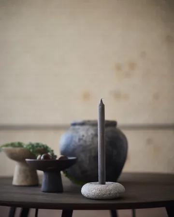 Luna 月亮烛台 - 灰色_Ø13x4.8cm - MUUBS