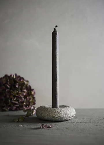 Luna 月亮烛台 - 灰色_Ø13x4.8cm - MUUBS