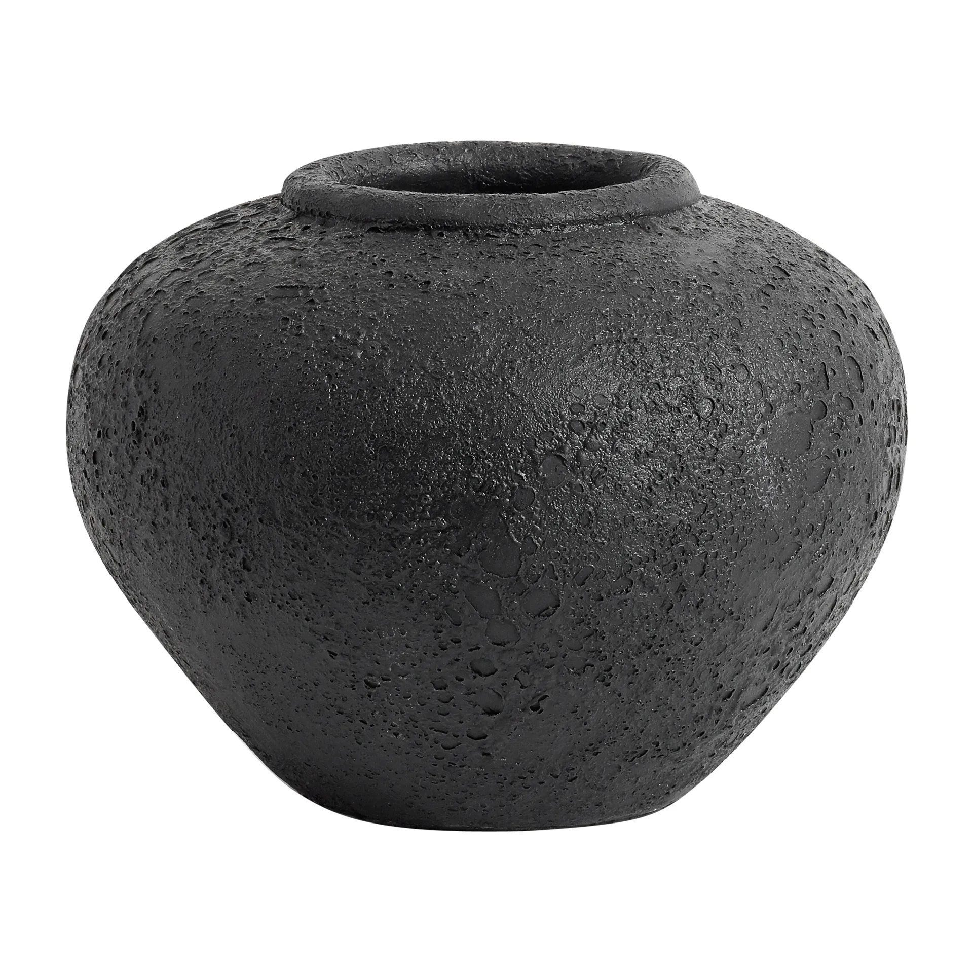 Luna 花盆  Ø25 cm, 黑色 MUUBS