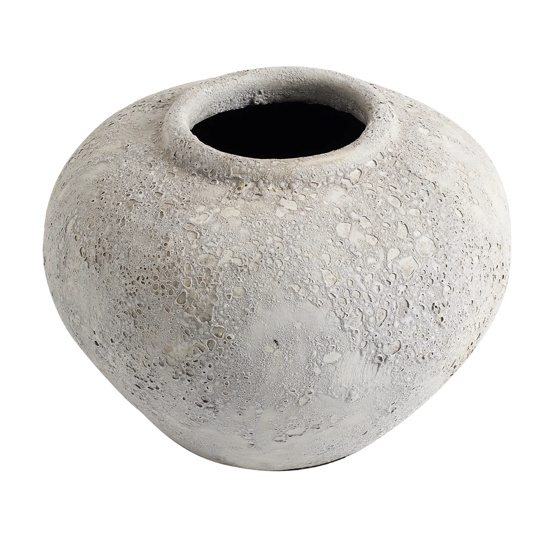 Luna 花盆 直径25cm 高18cm, 灰色 MUUBS