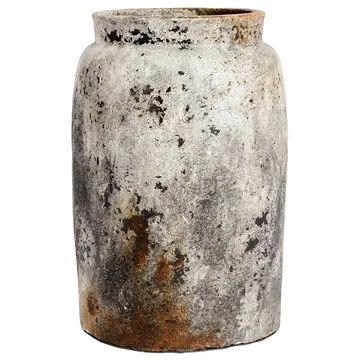 MUUBS Echo系列手工花盆 高40cm 口径26cm - Rust-灰色 - MUUBS