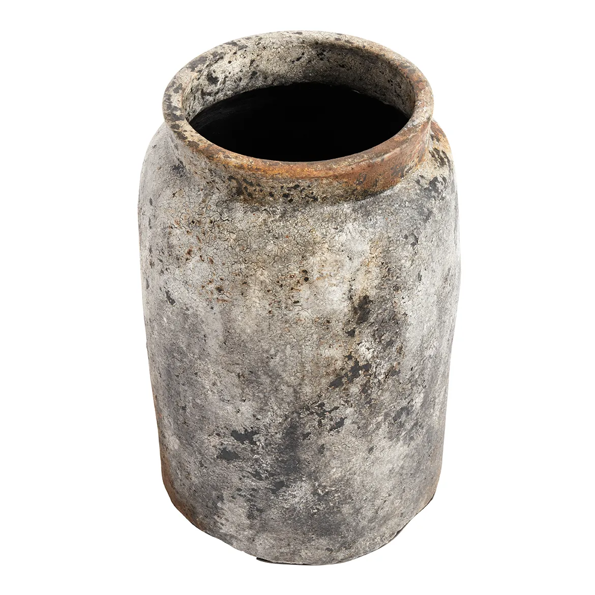 MUUBS Echo系列手工花盆 高40cm 口径26cm, Rust-灰色 MUUBS