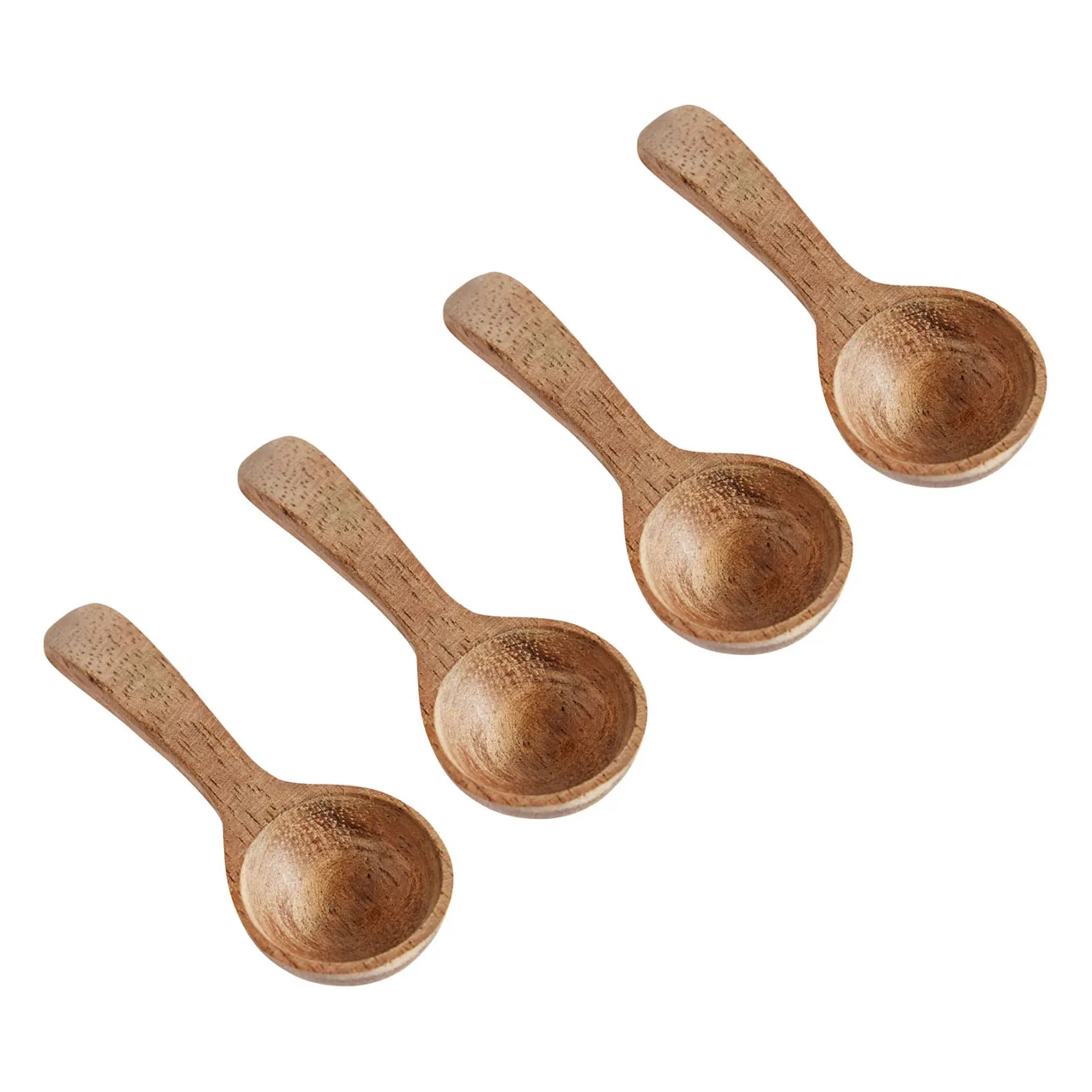 Muubs teak saltspoon 四件套装, nature MUUBS