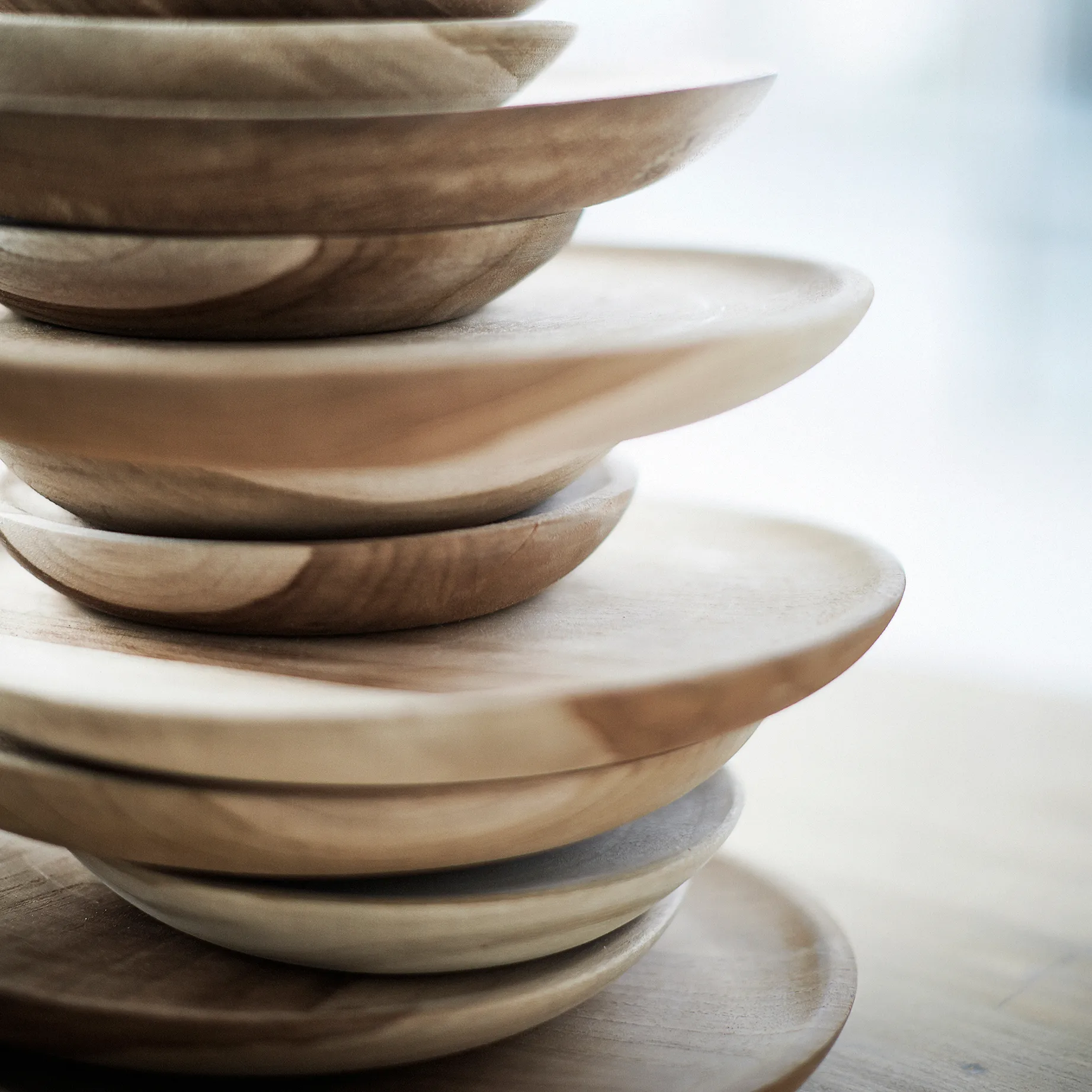 Muubs柚木餐盘18cm, 自然系列 MUUBS