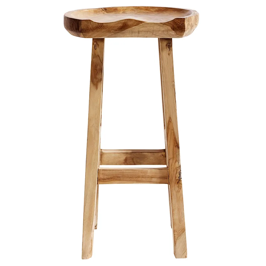 Oval barstool 凳子, Natural MUUBS