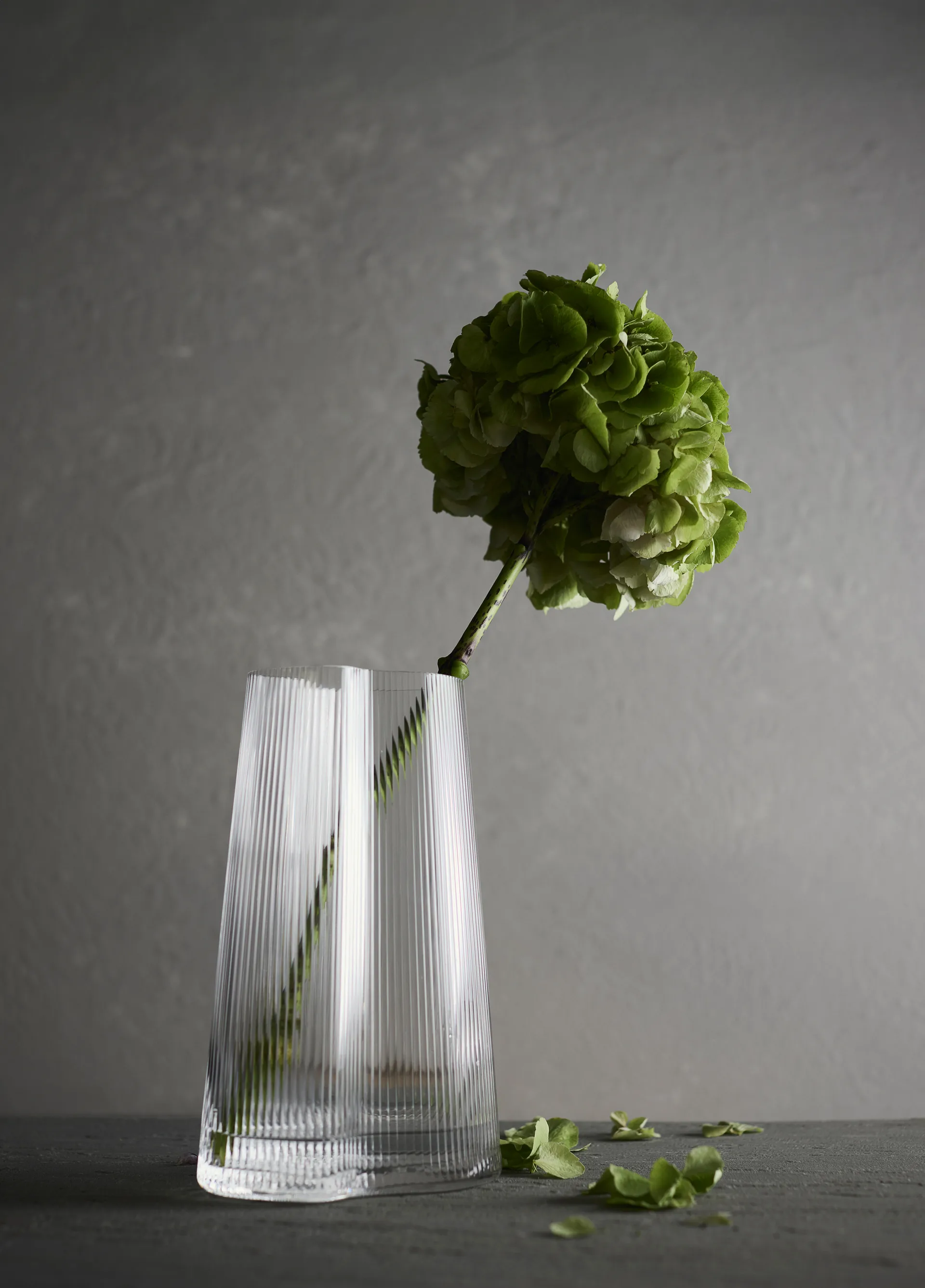 Ripe 成熟感花瓶, 透明色_26cm MUUBS