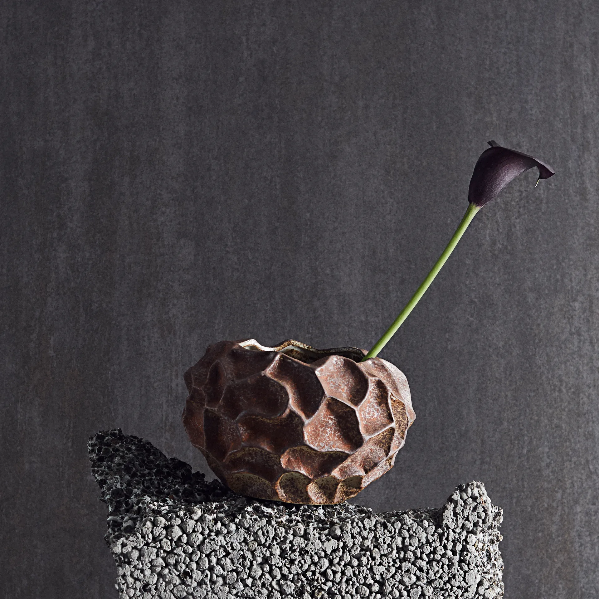 Soil 花盆 Ø18cm, 铁锈色 MUUBS