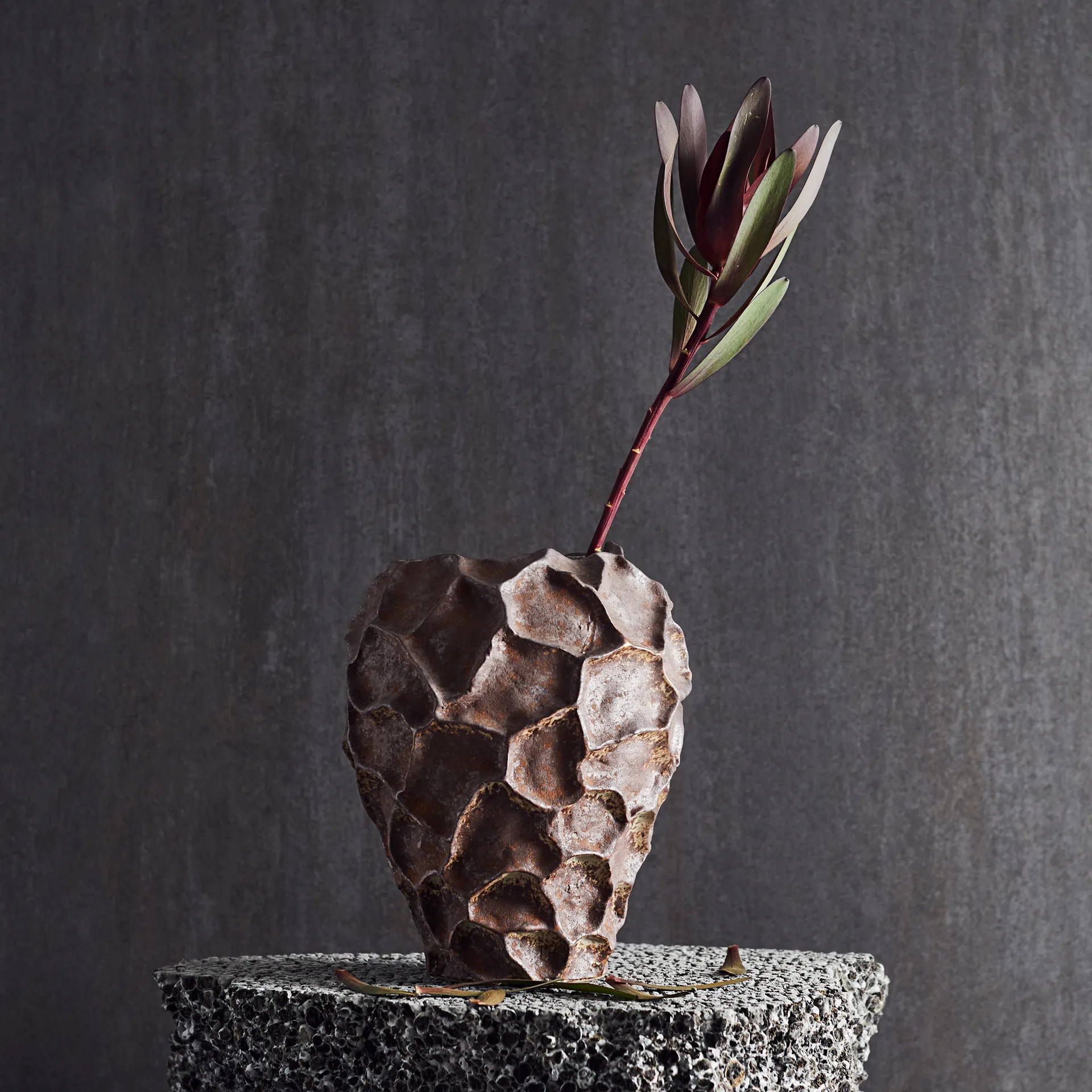 Soil 花瓶 21.5cm, 锈色 MUUBS