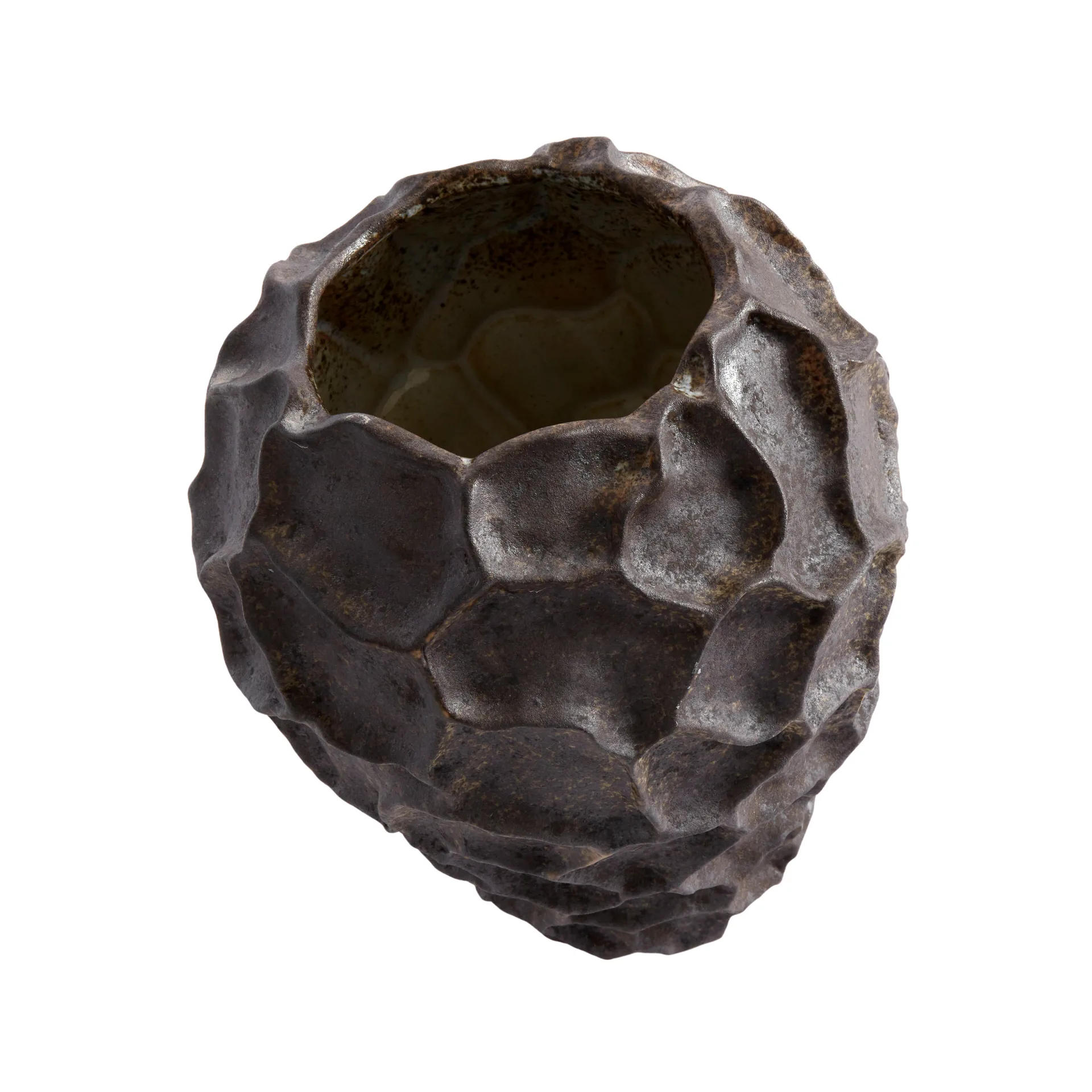 Soil 花瓶 21.5cm, 巧克力色 MUUBS
