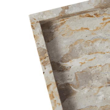 Vita decorative 托盘 20x30 cm - 贝壳白 - MUUBS