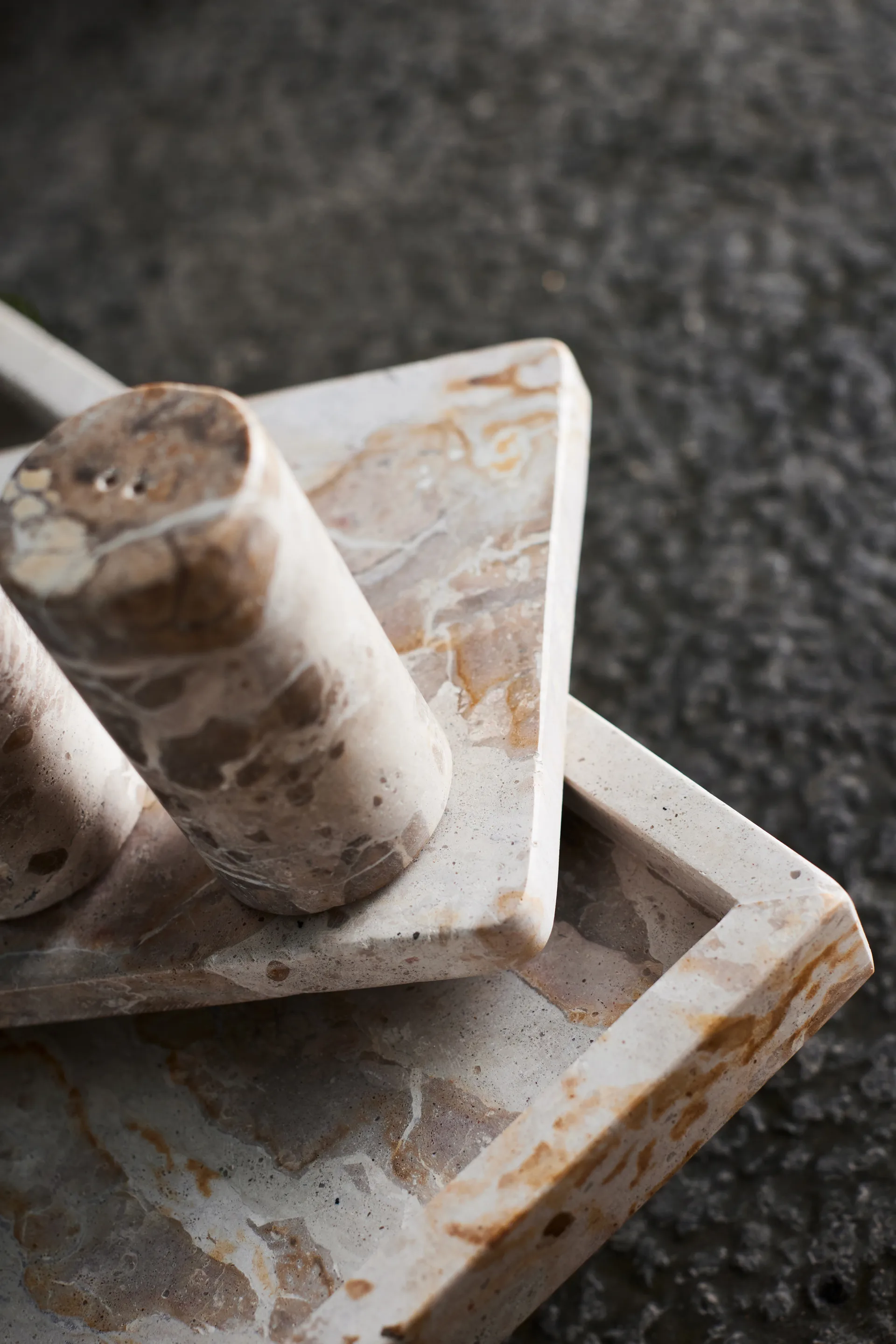 Vita decorative 托盘 20x30 cm, 贝壳白 MUUBS