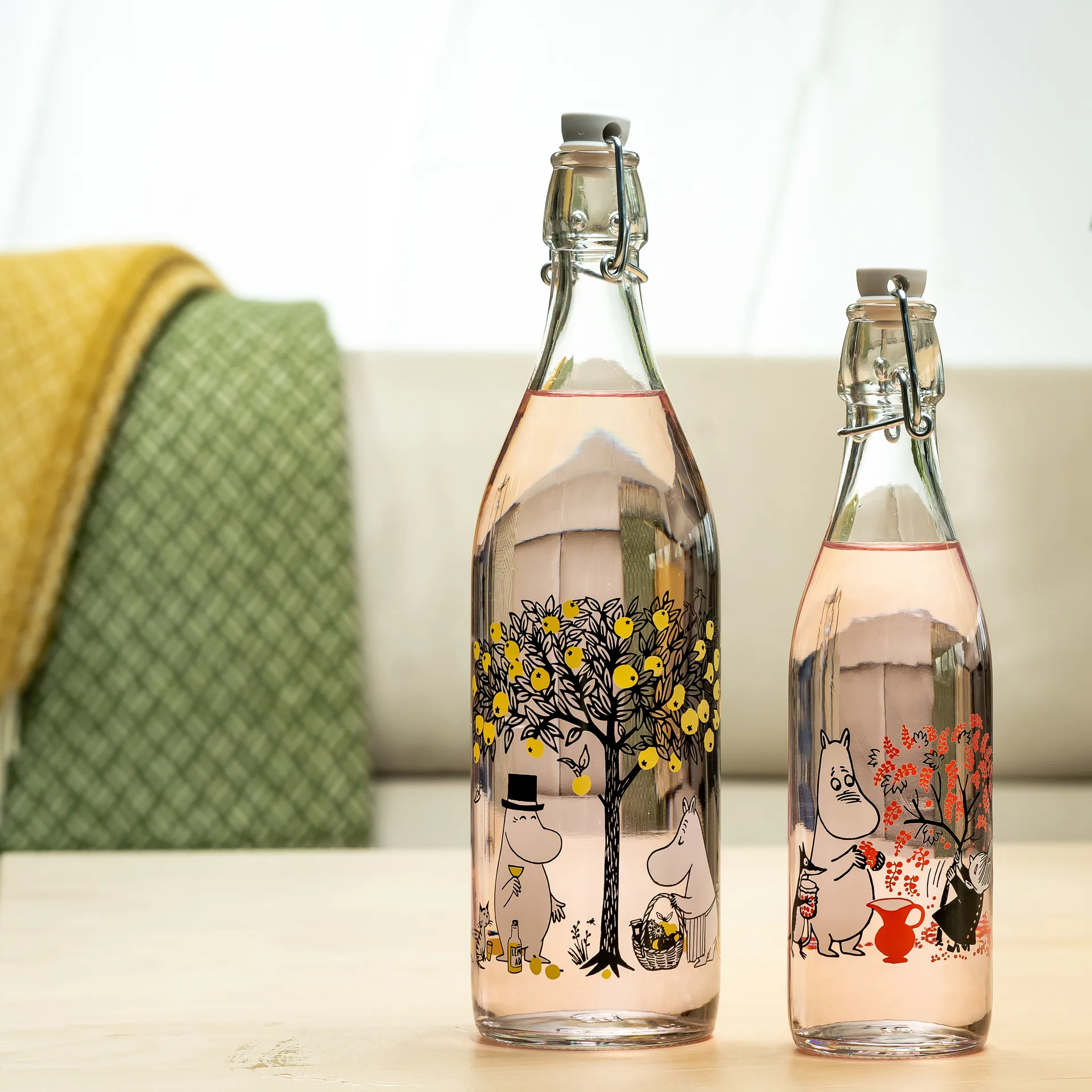 姆明 玻璃杯 1 L, Apples Muurla