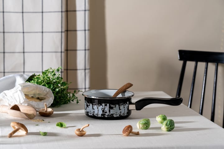 姆明 搪瓷锅 平底锅1升, The Kitchen Muurla