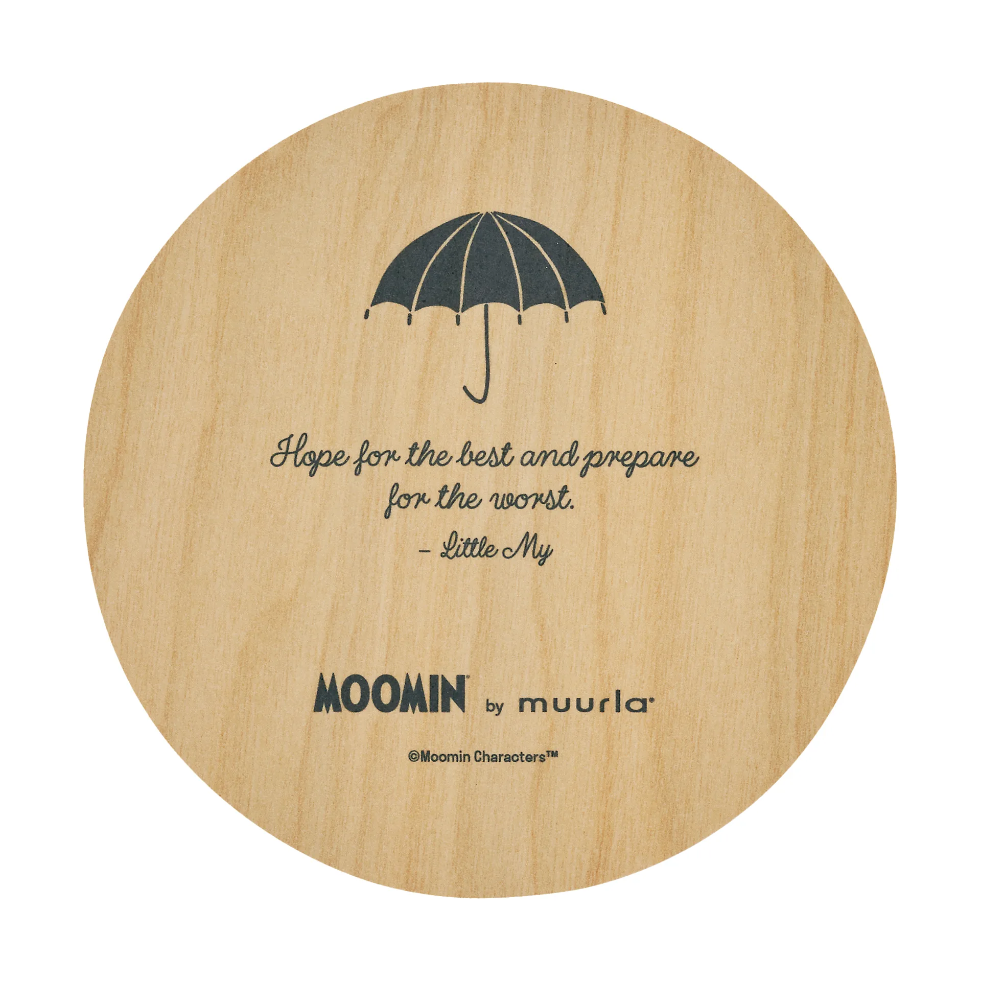 姆明 杯垫 Ø10 cm, Little My Muurla