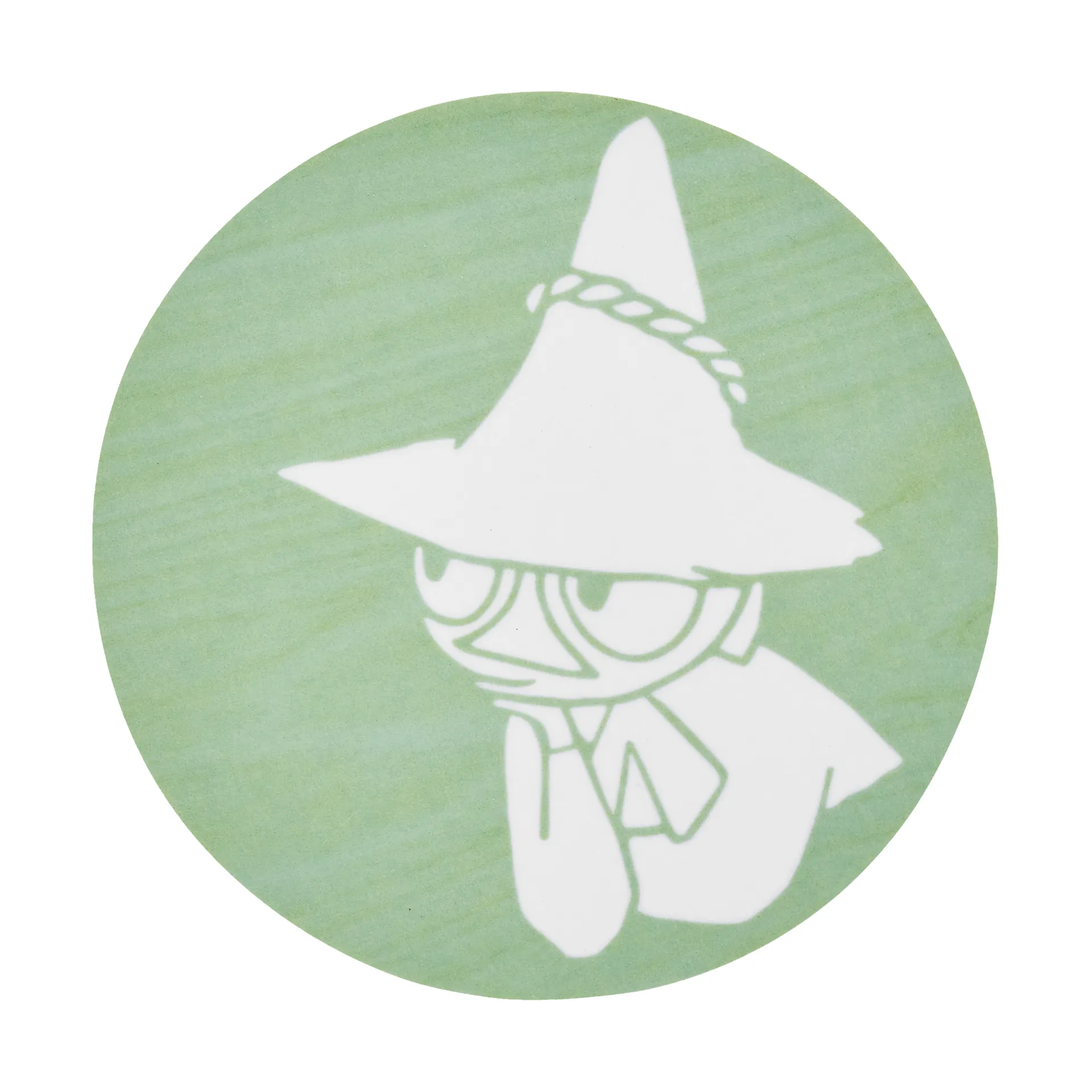 姆明 杯垫 Ø10 cm, Snufkin Muurla