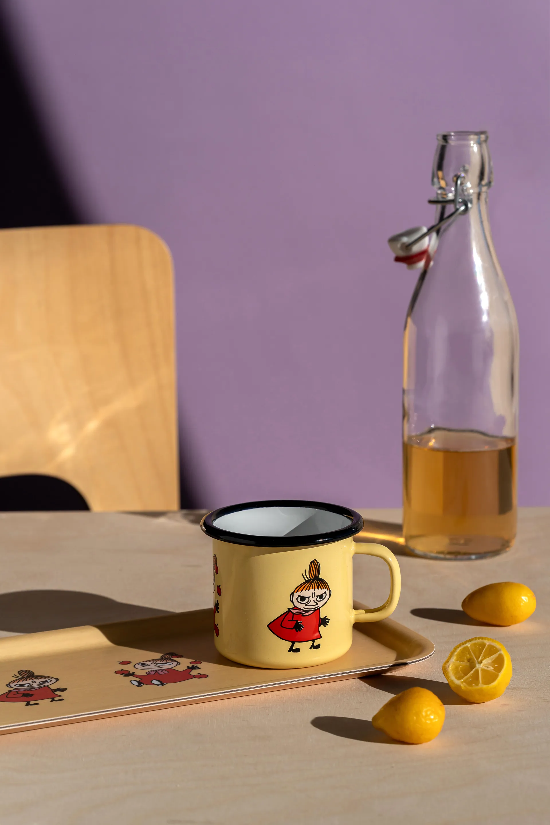 姆明 托盘 13x27 cm, Retro Little My Muurla