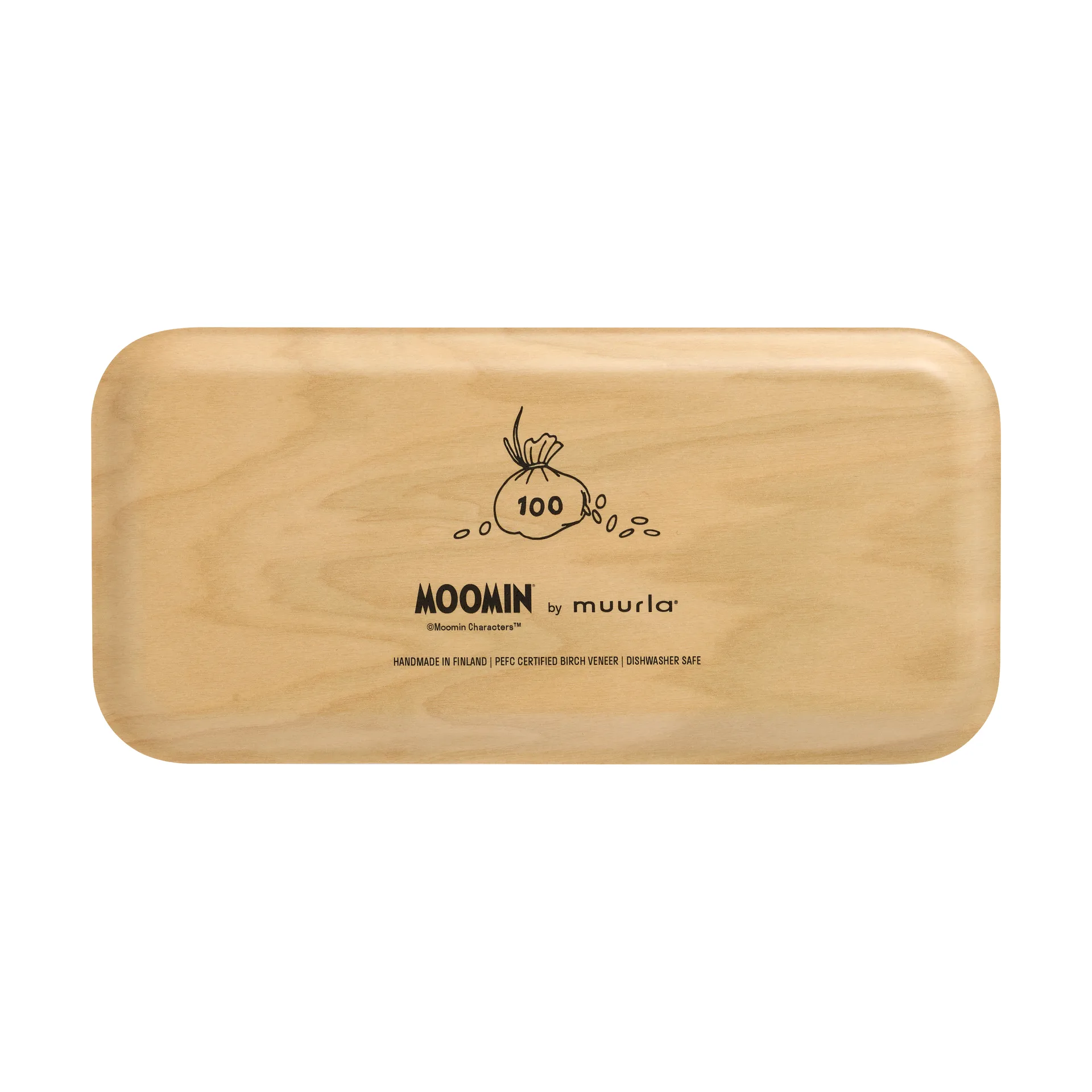 姆明 托盘 13x27 cm, Retro Sniff Muurla