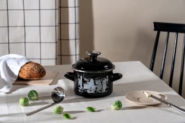 姆明 搪瓷锅 高盖子 1.5升 - The Kitchen - Muurla