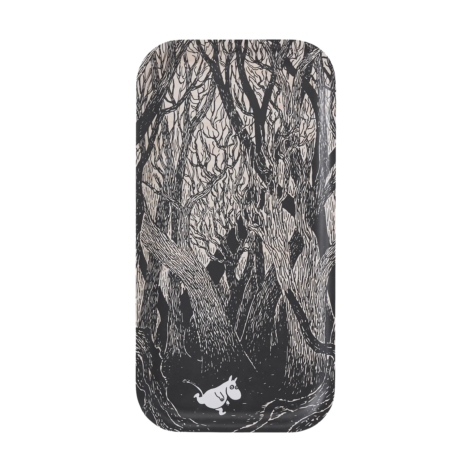 姆明 托盘 22x43 cm, The rush Muurla