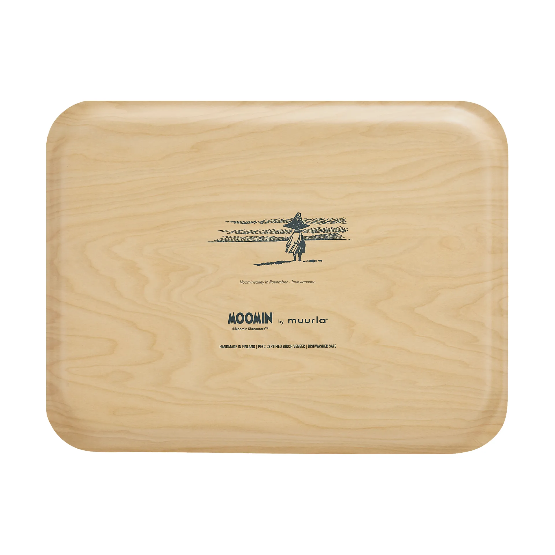姆明 托盘 32x42 cm, Finnish Moominvalley map Muurla
