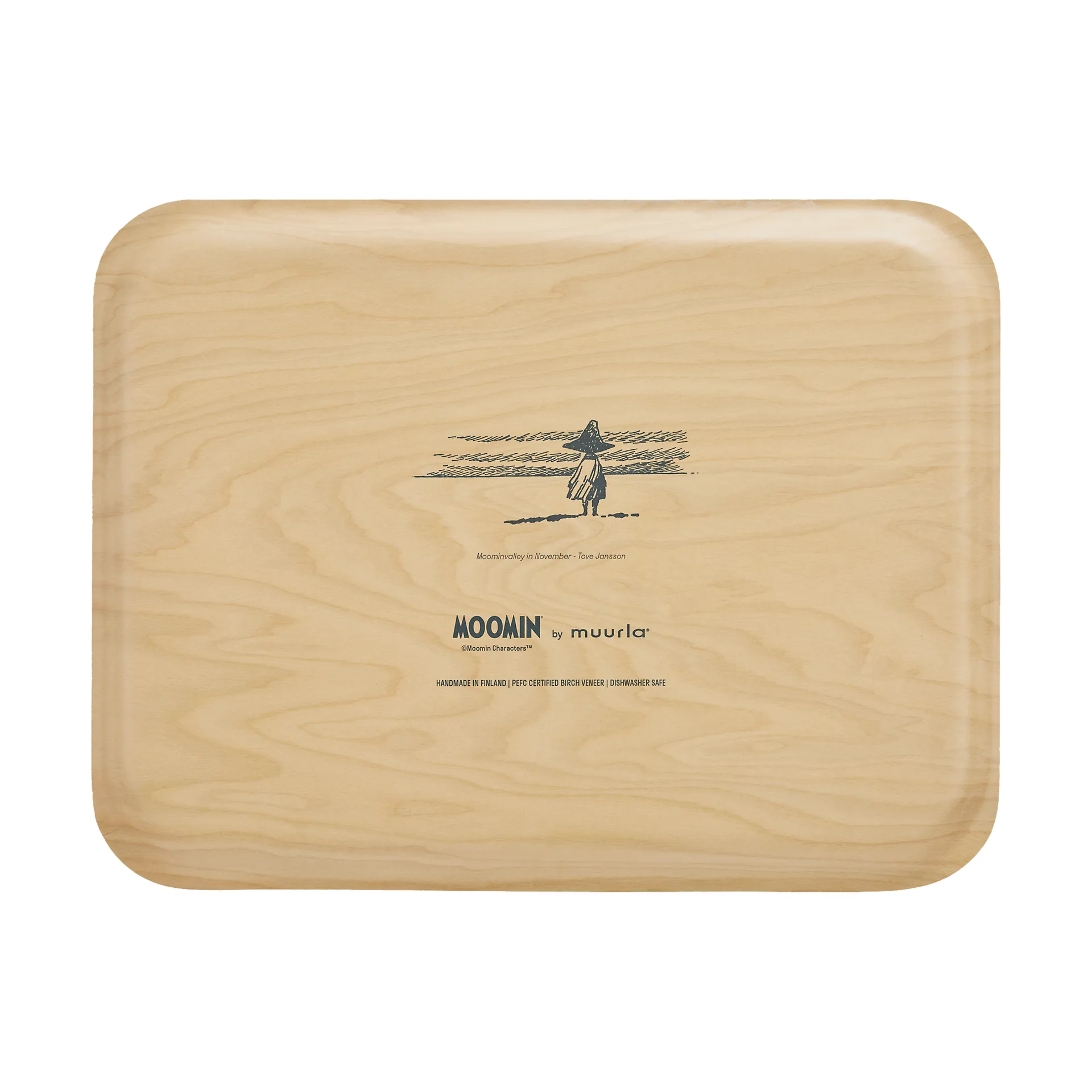 姆明 托盘 32x42 cm, Swedish Moominvalley map Muurla