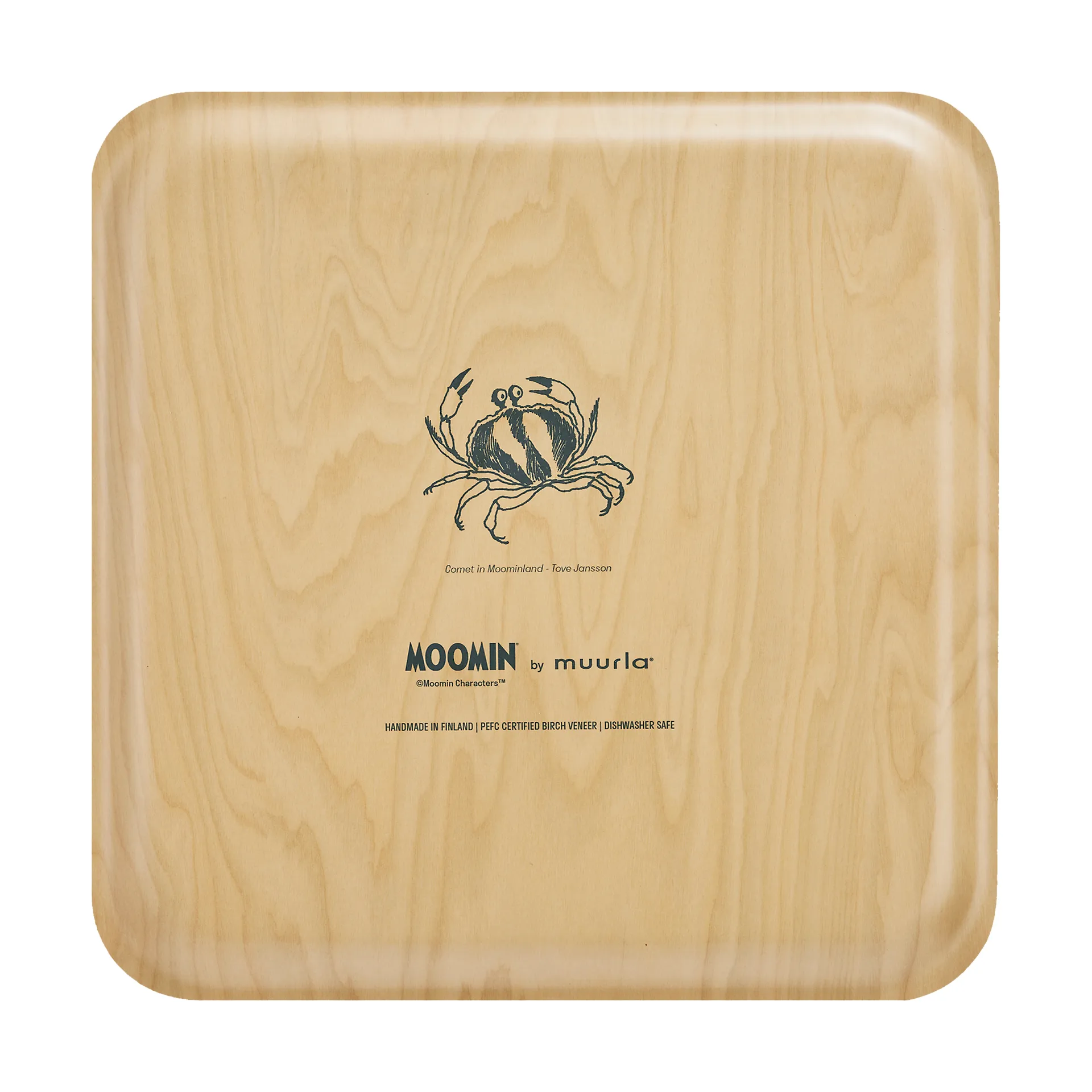 姆明 托盘 33x33 cm, The dive Muurla