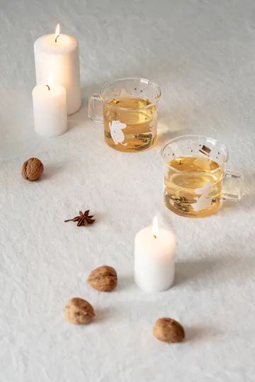 姆明 玻璃马克杯 35 cl - Sparkling stars - Muurla