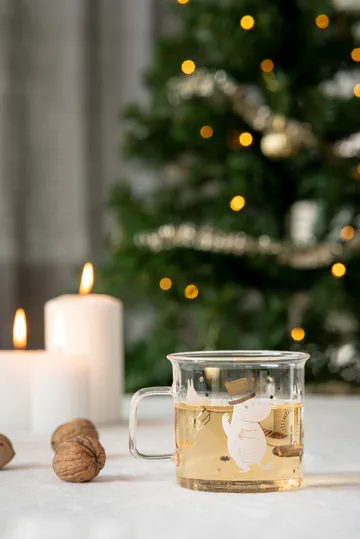 姆明 玻璃马克杯 35 cl - Sparkling stars - Muurla