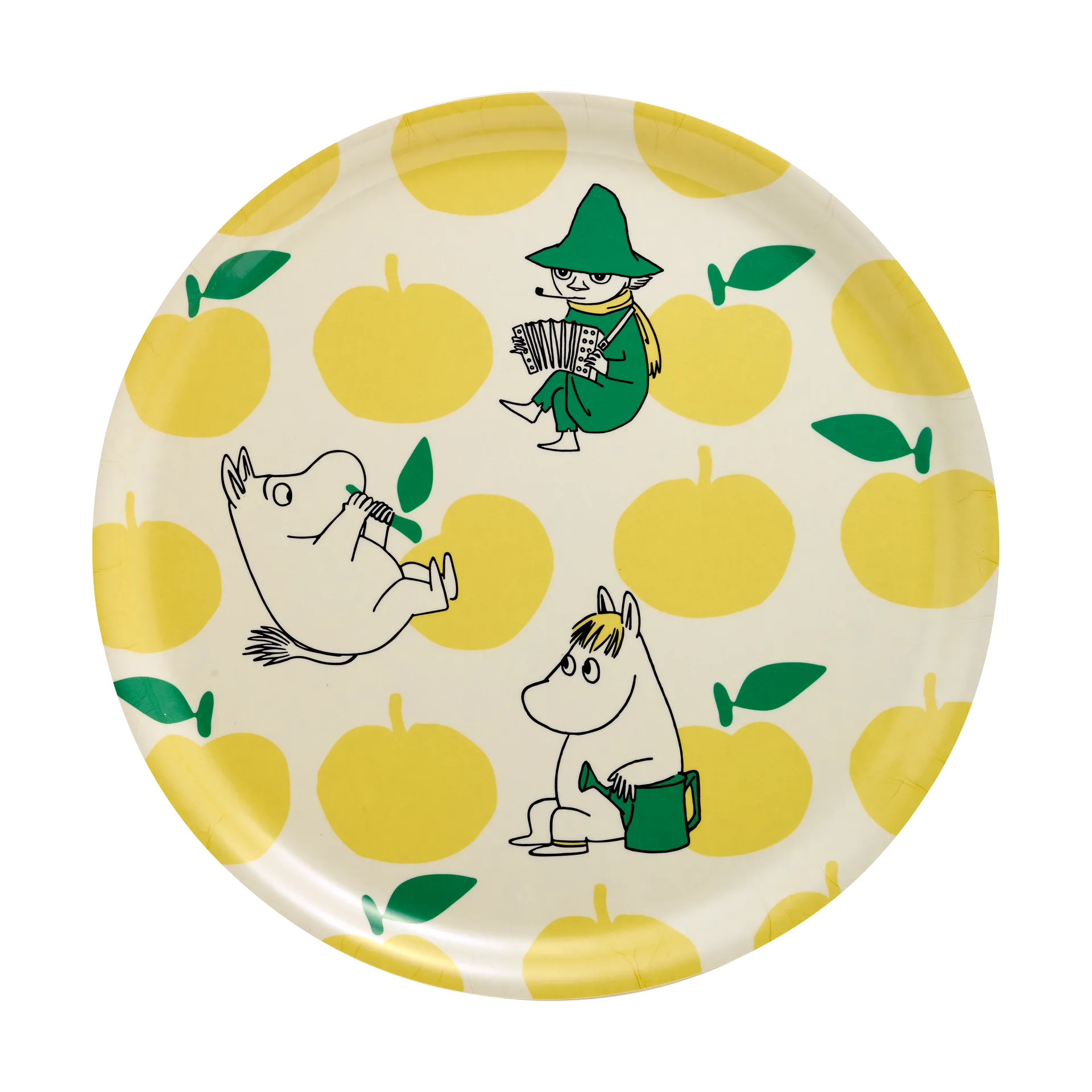 姆明 托盘 Ø35 cm, Joyfull Apples Muurla