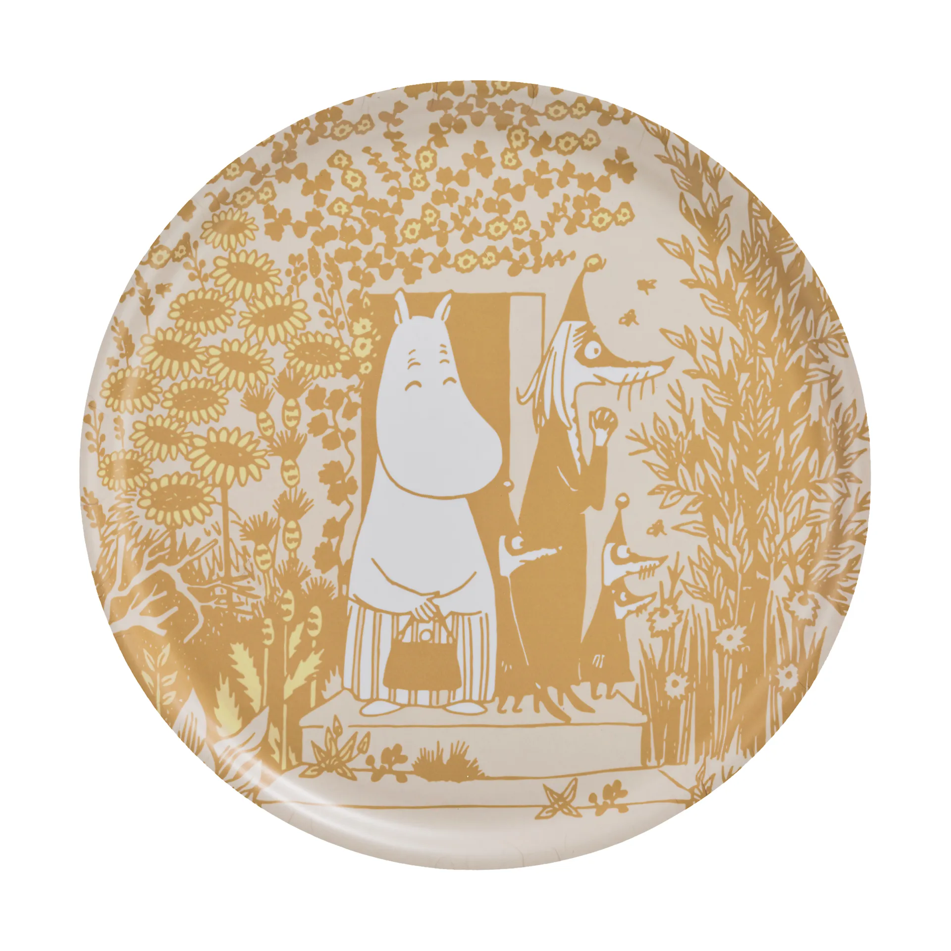 姆明 托盘 Ø40 cm, Wild garden Muurla