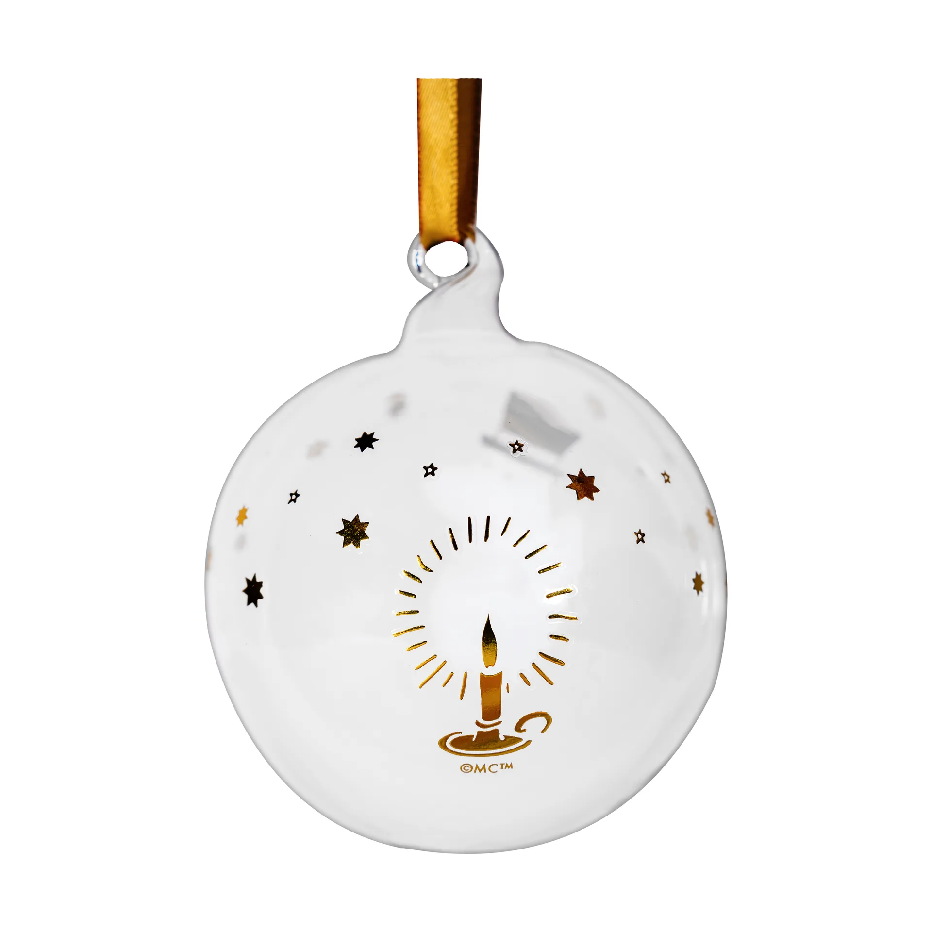 姆明 圣诞摆设/挂件/装饰 Ø7 cm 3 parts, Sparkling stars Muurla