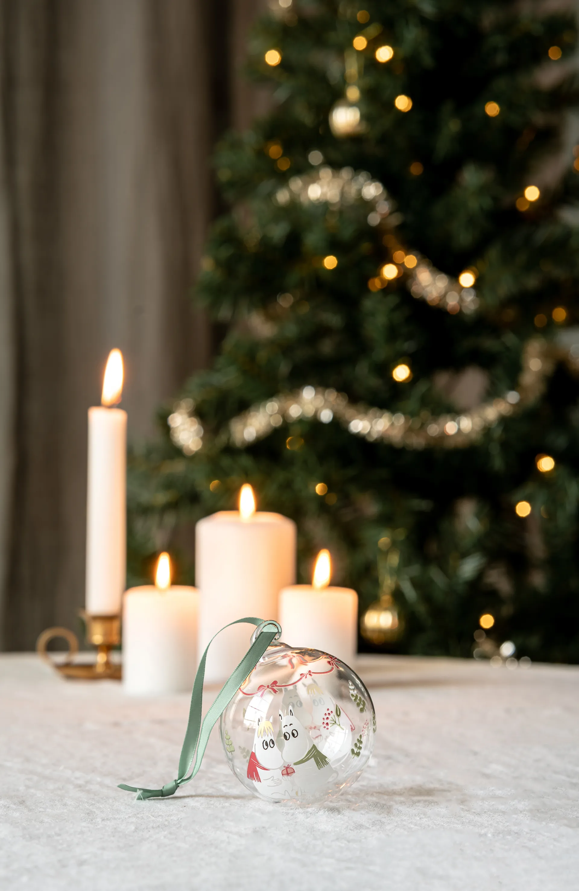 姆明 圣诞摆设/挂件/装饰 Ø7 cm, My darling Muurla