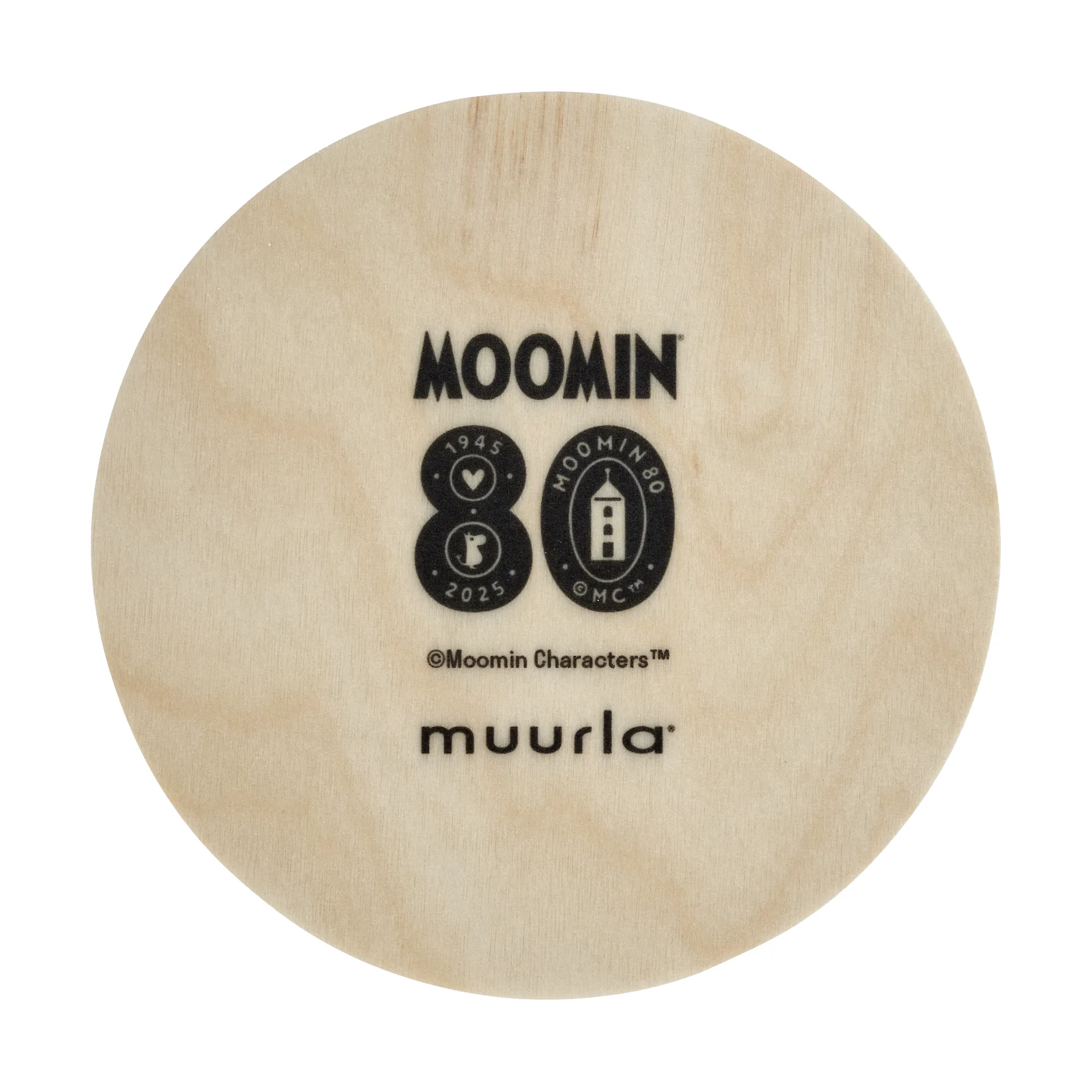 姆明 80 Coasters Ø11 cm 四件套装, 彩色 Muurla