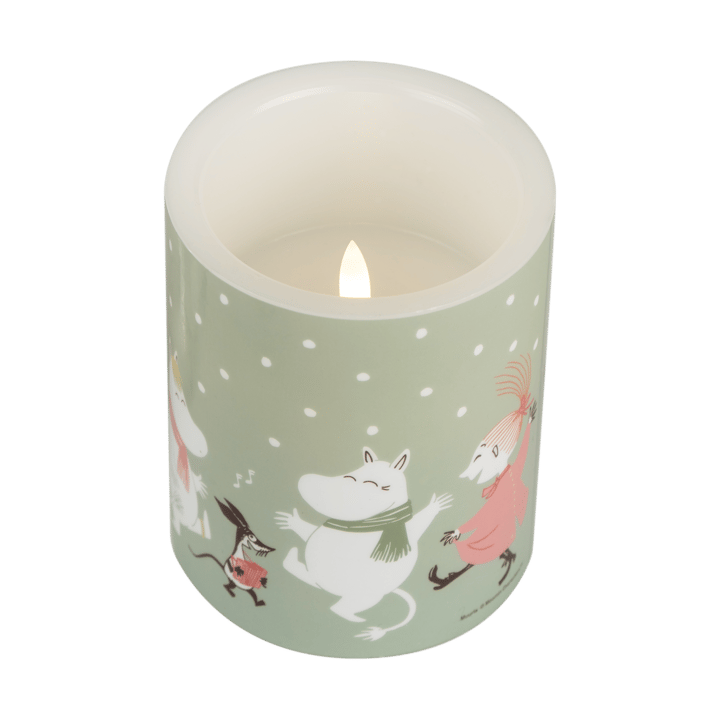 姆明 block 蜡烛 LED 12,5 cm, Festive spirits Muurla
