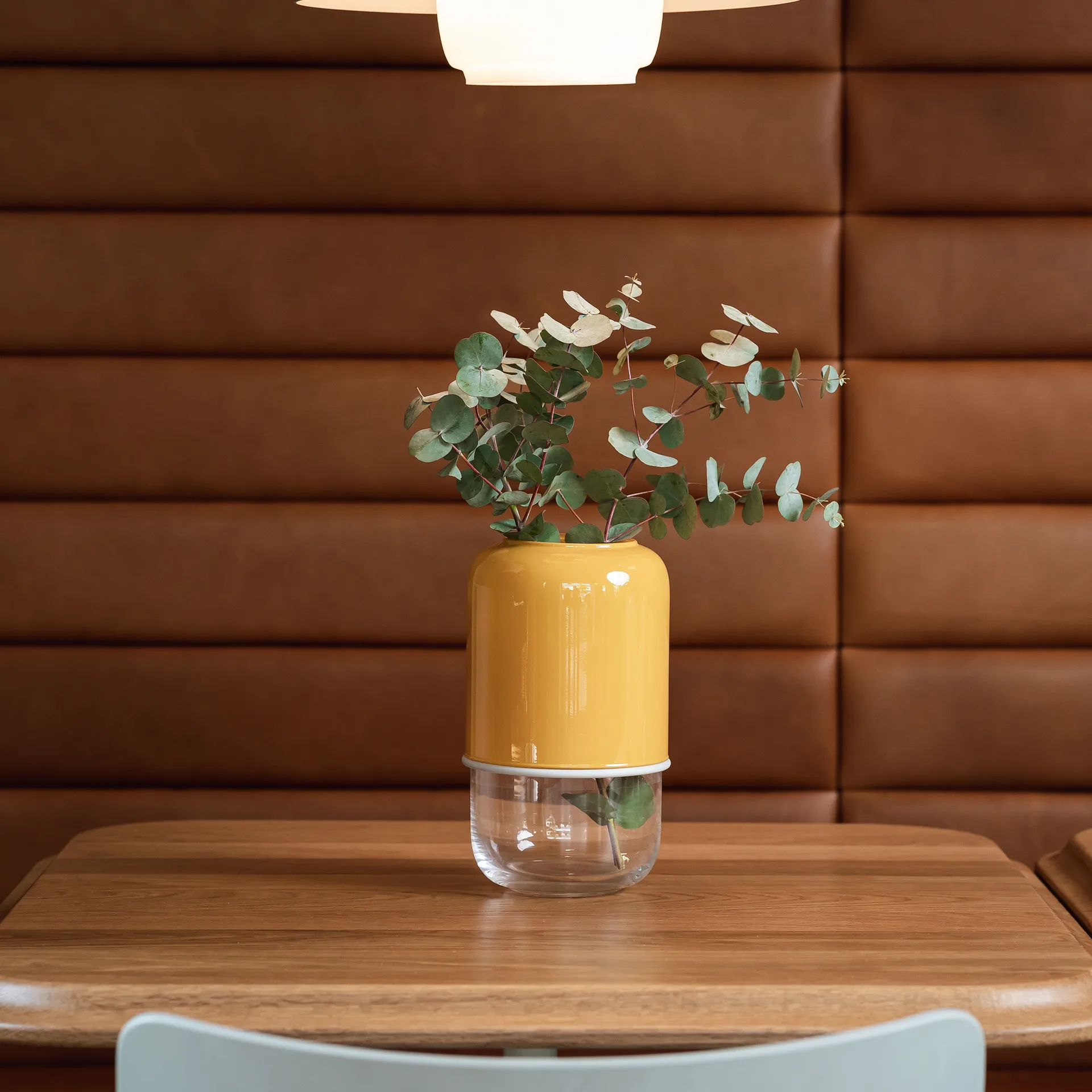 Capsule adjus桌子 花瓶 18-28 cm, gold-clear Muurla