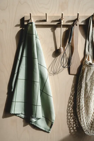 Checks & Stripes 厨房巾 50x70 cm - 绿色 - Muurla