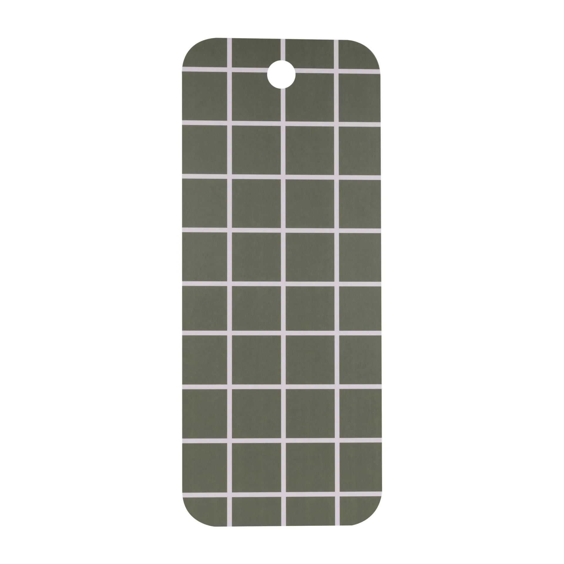 Checks & Stripes tray 18x44 cm, 绿色-米色 Muurla