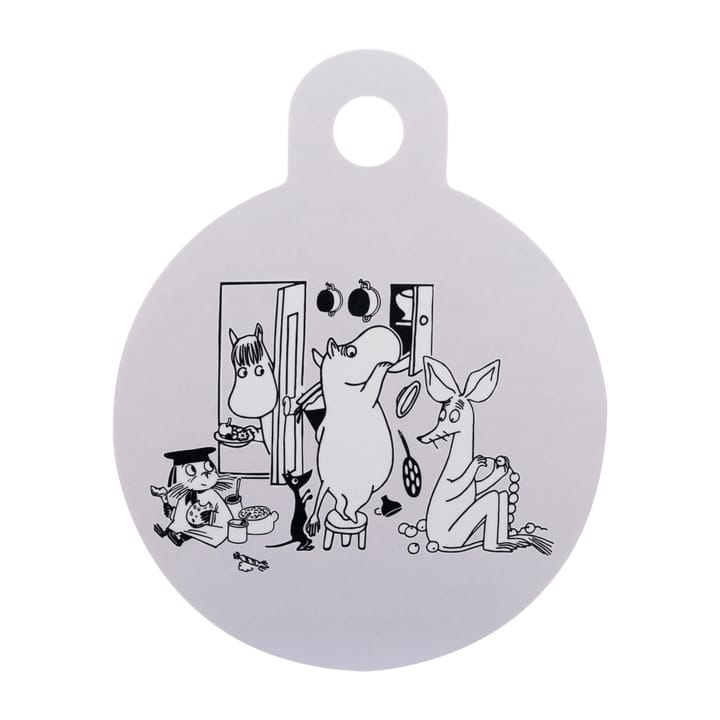 Chop & Serve In the Kitchen tray Ø20 cm, 黑色 Muurla