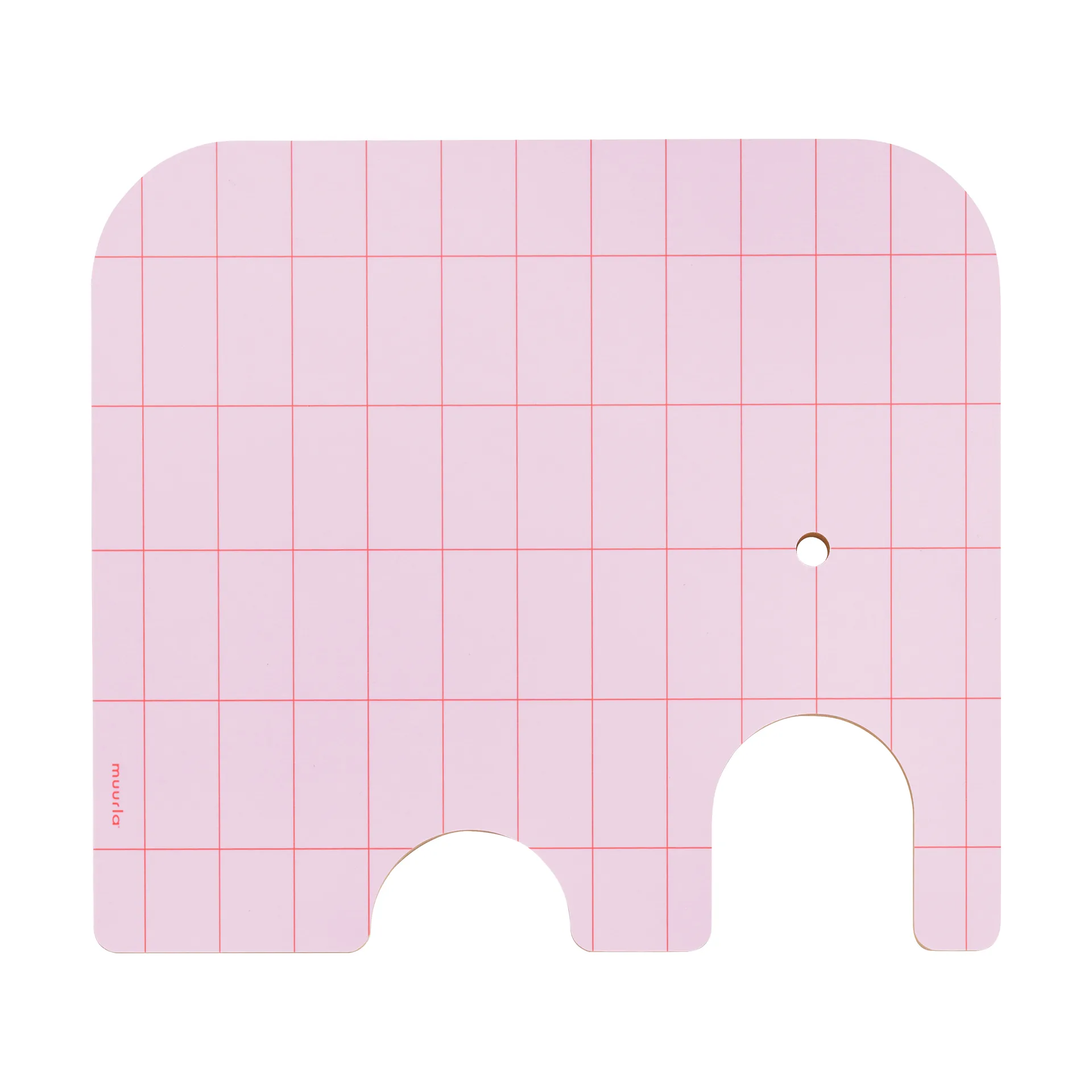 Elephant Chop & Serve 切菜板/砧板 M, 粉色 Muurla