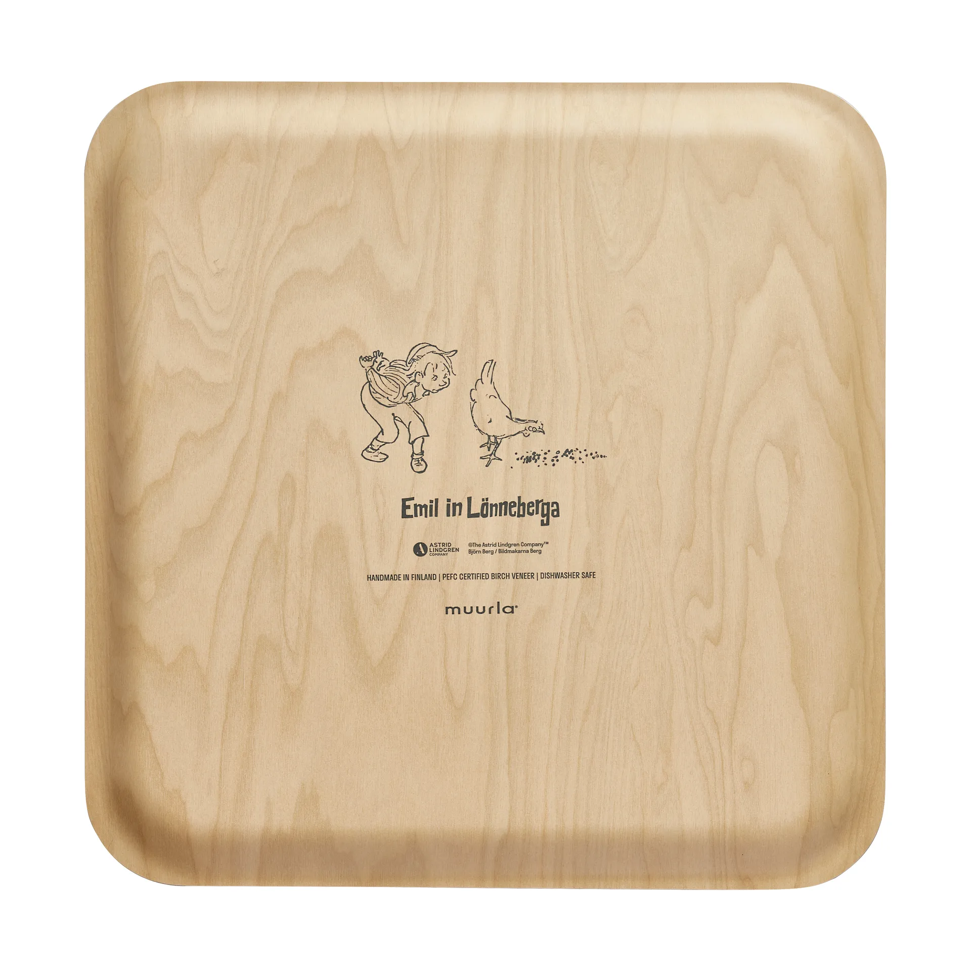 Emil 托盘 33x33 cm, Cluck Cluck Muurla