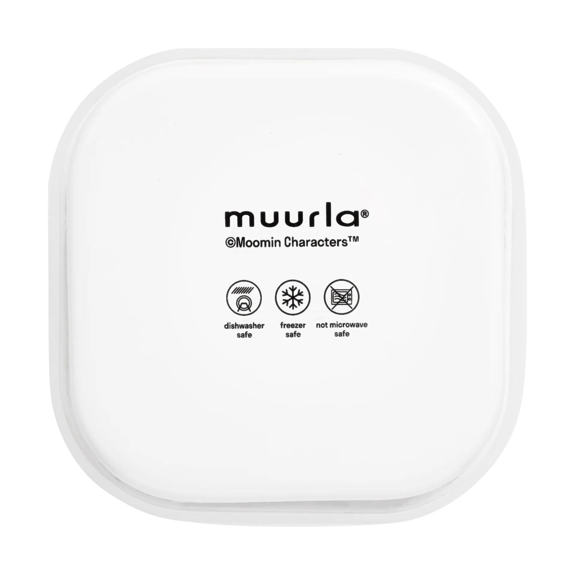 姆明 enamel 罐子 （含盖子） 0.67 L, Joyfull Apples-红色 Muurla