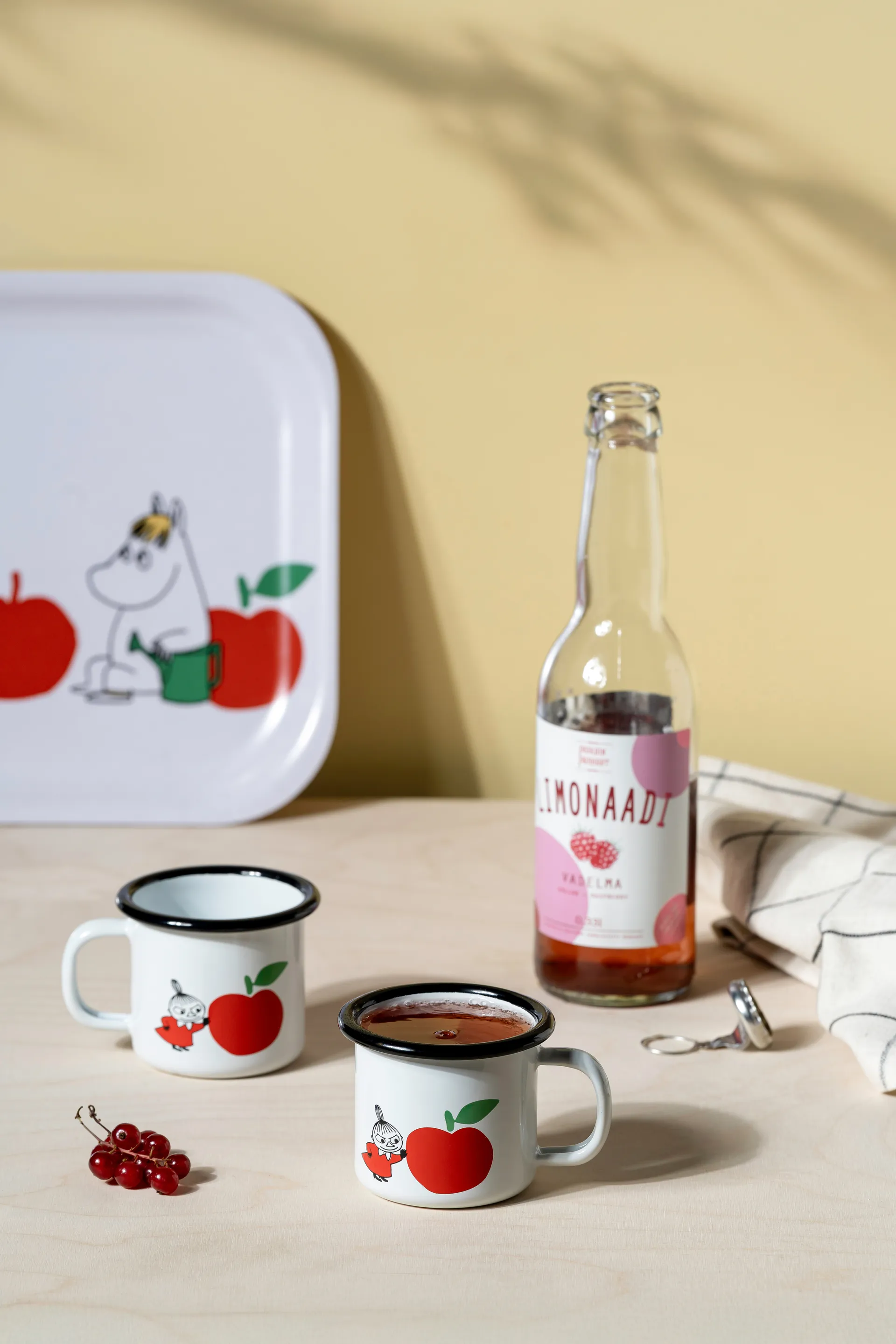 姆明 enamel 马克杯 1.5 dl, Joyfull Apples Muurla