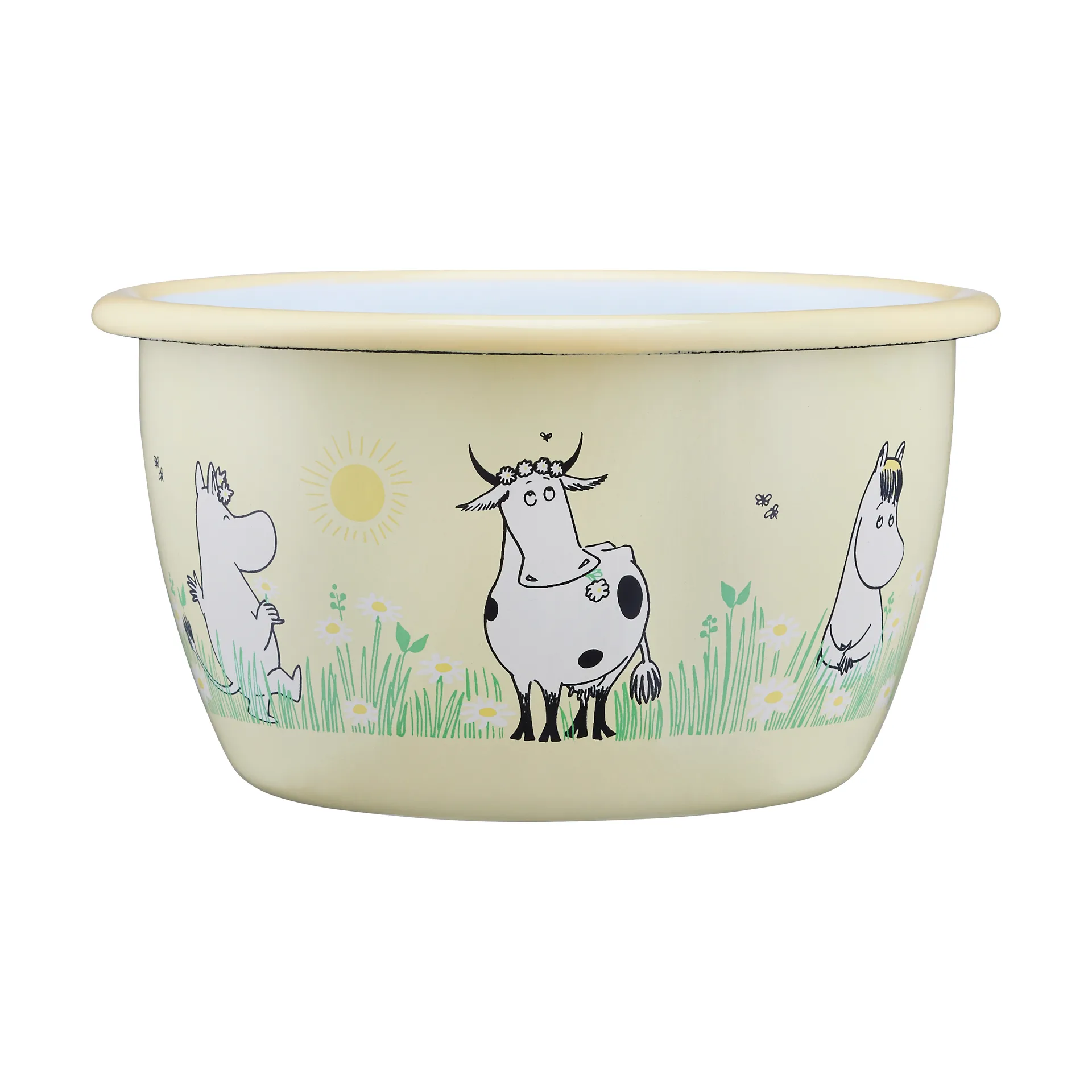 姆明 enamel 碗 30 cl, Meadow Muurla