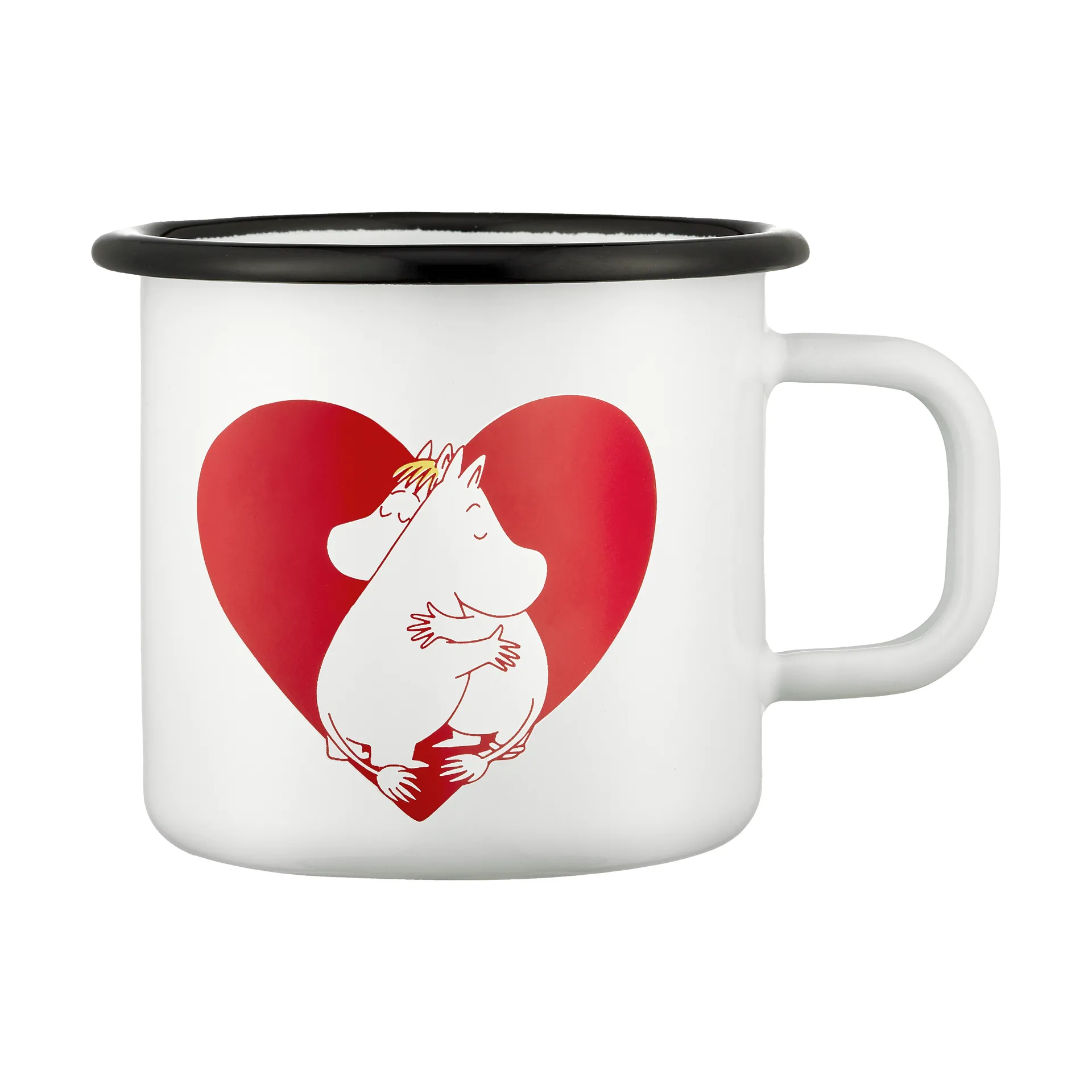 姆明 enamel 马克杯 37 cl, Heart Muurla