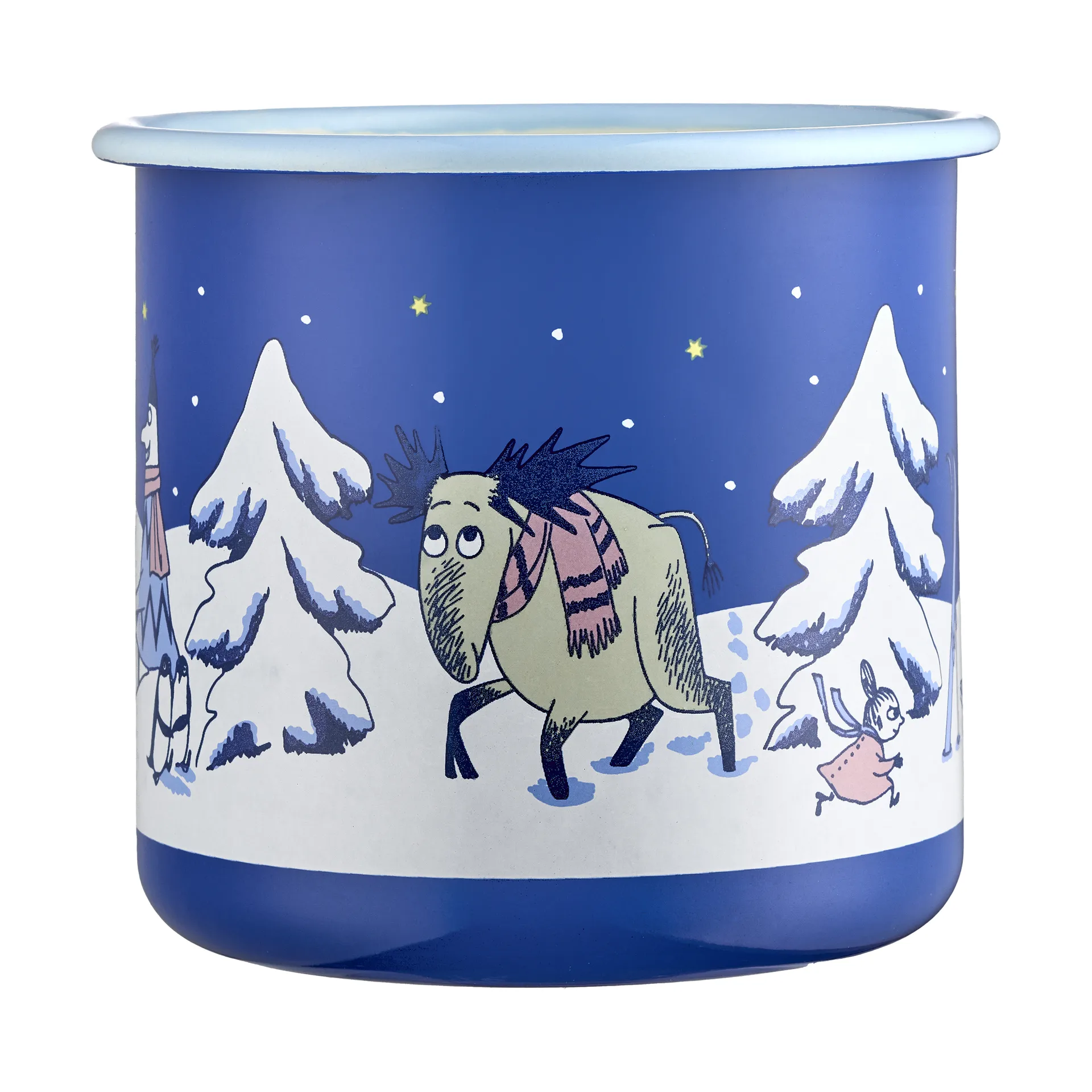 姆明 enamel 马克杯 80 cl, Starry night Muurla