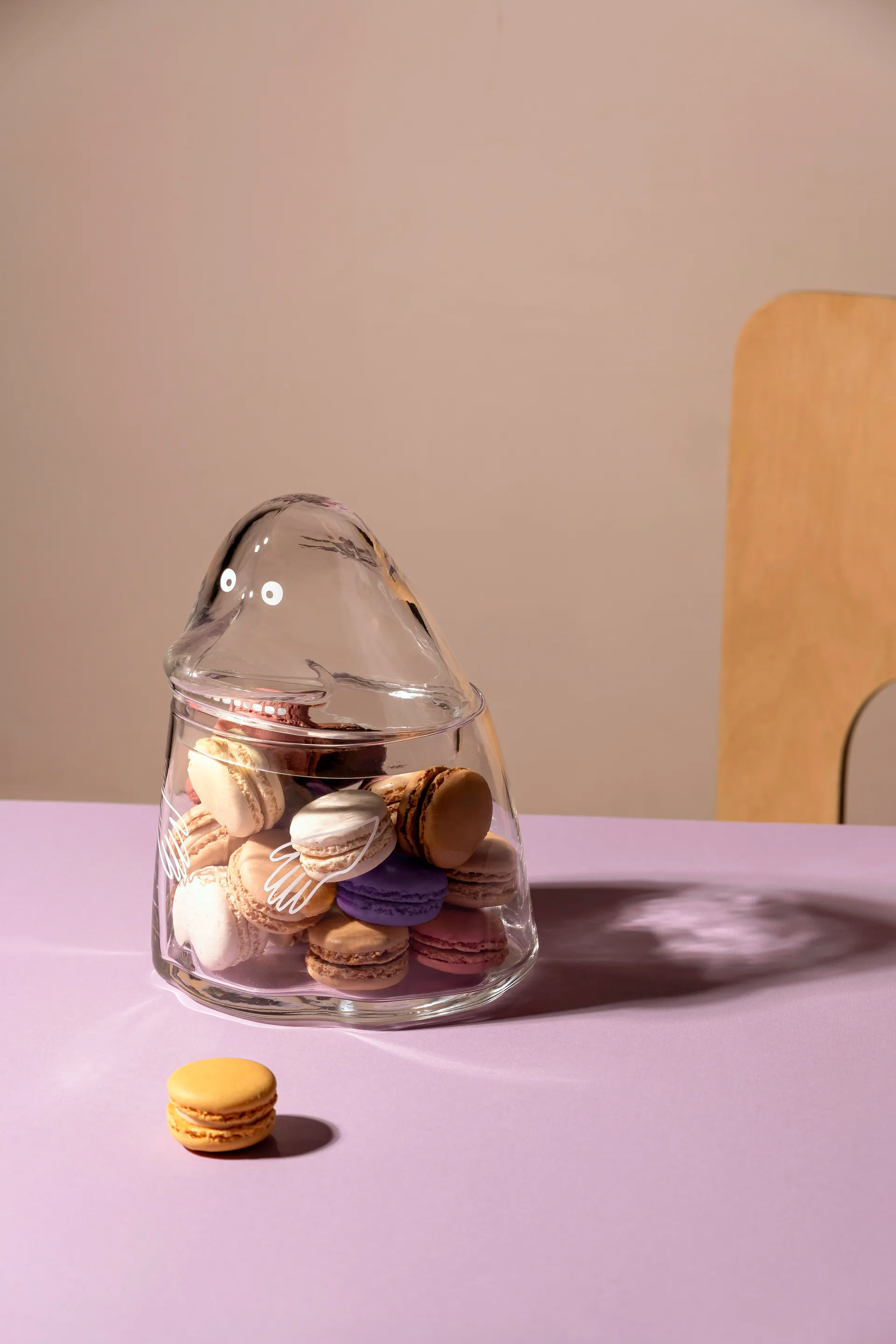 姆明 玻璃罐, Groke Muurla