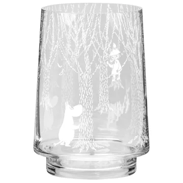 In the Woods 提灯/花瓶 20cm - 透明_白色 - Muurla