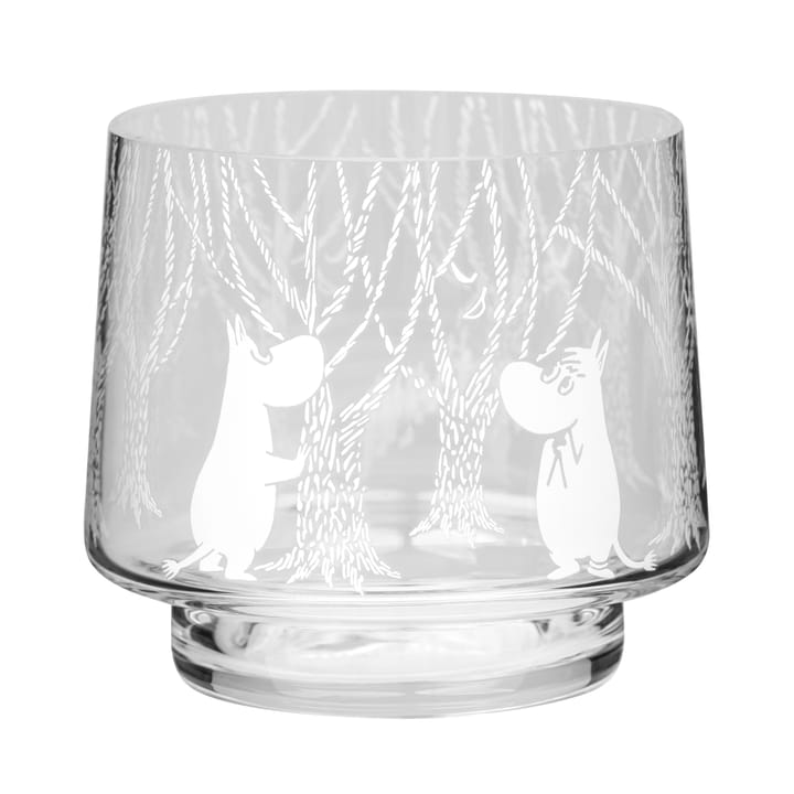 In the Woods tealight holder/bowl 8 cm - clear-白色 - Muurla