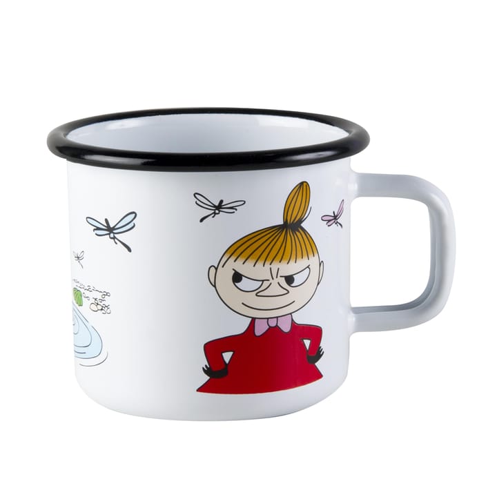 Little My enamel 马克杯 white, 3.7 dl Muurla