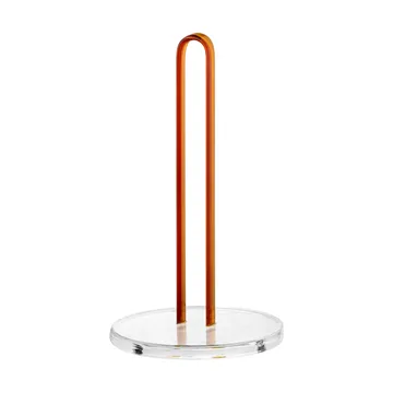 Loop 厨房纸巾架 26 cm - 透明-amber - Muurla